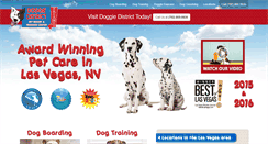 Desktop Screenshot of doggiedistrict.com